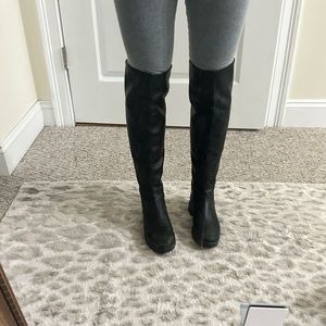 Nike x Cole Hann Black OTK Riding Boots